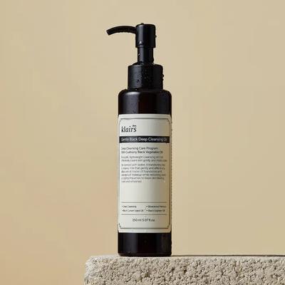 Jemný černý hloubkový čisticí olej 150 ml