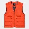 New Outdoor Multi-pocket Quick-drying Fishing Vest for Men Thin Mountaineering Photographer Waterproof Horse Clip Vest Sleeveless