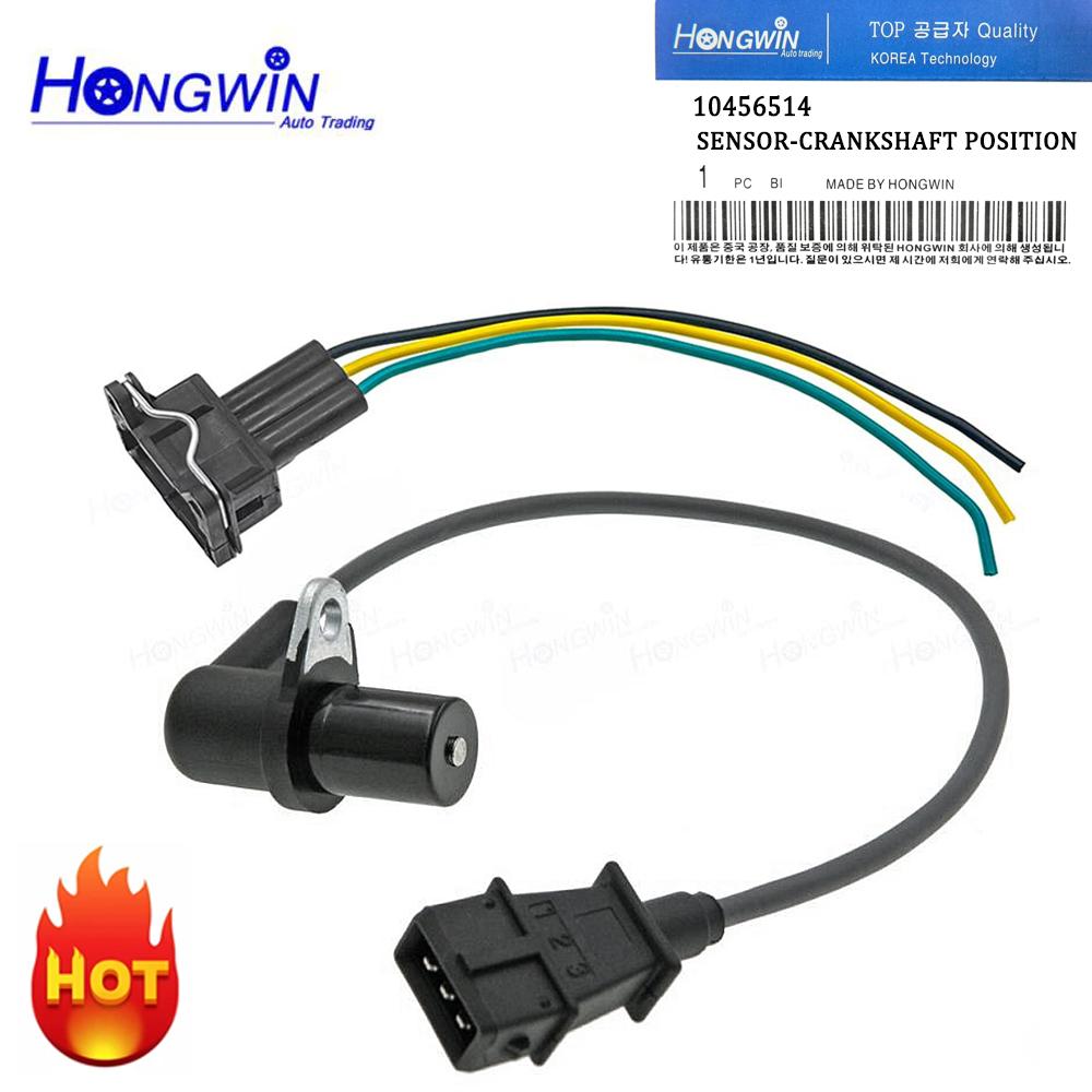 New Engine Crankshaft Position Sensor For Daewoo Lanos 1.5L 1.6L 1999-2002 10456514 CRK172 5S1709 10456214 PC521 SU1382