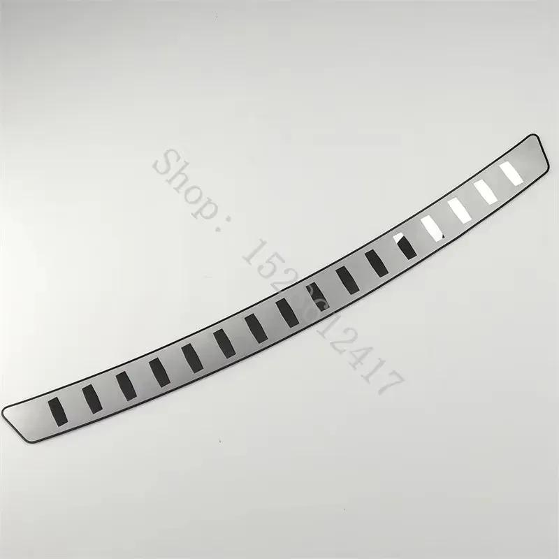 For VW Volkswagen Passat B7 2012~2016 Rear Styling Stainless Rear Bumper Protector Sill Trunk Rear Guard Tread Plate Cover Trim