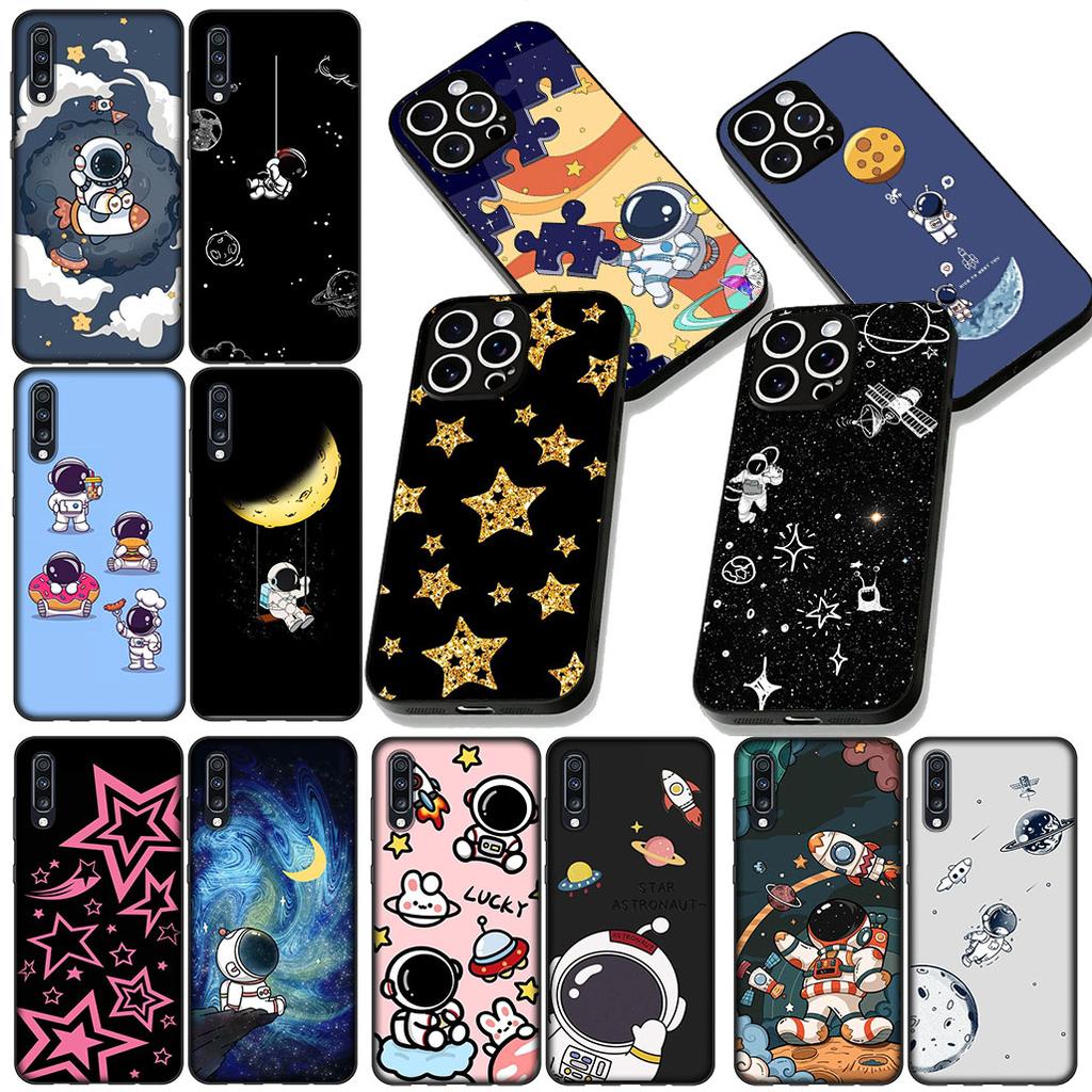 for Xiaomi Poco C75 C65 C71 C61 X7 X6 X5 M7 F7 Ultra F6 Pro PocoX7 Phone Case Starry Night Moon Astronaut Stars Protective Cover