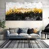 Abstract Wall Painting Golden Art Wall Pictures for Living Room Canvas Painting Home Decor Posters and Prints Vintage Cuadros