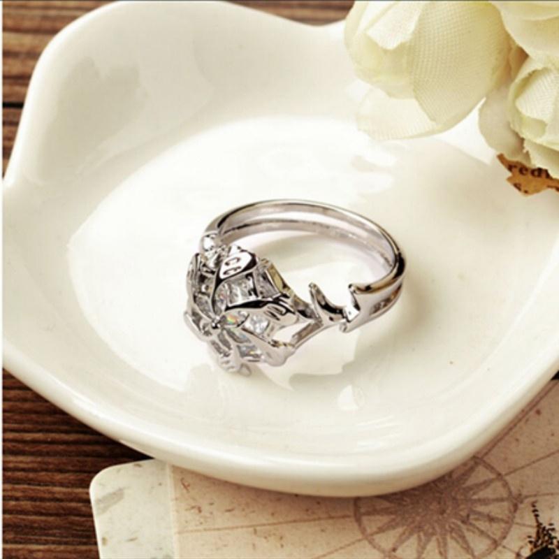 Эльф Водяное Кольцо Водяное Кольцо Нанья Келан Кольцо Триера 6&silvering белый