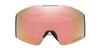 Oakley Fall Line M Matte Rose Gold Iridium One Size Goggles, Black/Prizm Lens,