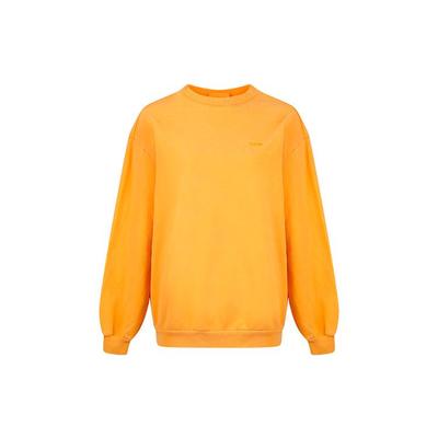 Levis Knitted Casual Long Sleeve Sweatshirt Women Sweatshirt Yellow 32951-0004