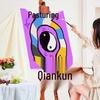 Snake Turns the Tide: 2025 DIY Hand-Painted Acrylic Graffiti Fill-in Oil Painting Kit
