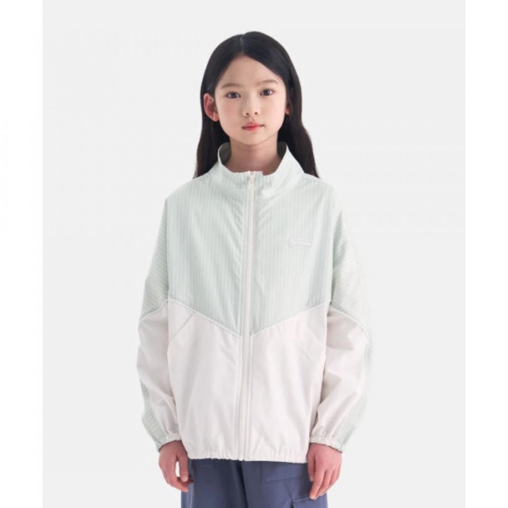 Outdoor Products Kids Color Block Windbreaker Ivory Od262ojk01 Ivy