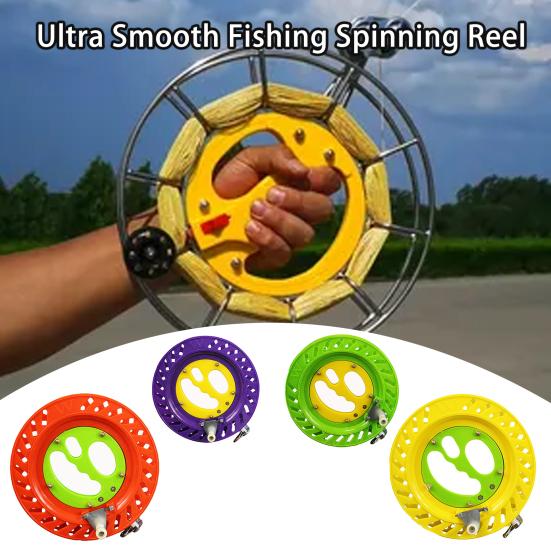 Fishing Line Winder with Anti Reverse Bearing Smooth Line Out Anti-oxidation Corrosion Resistant