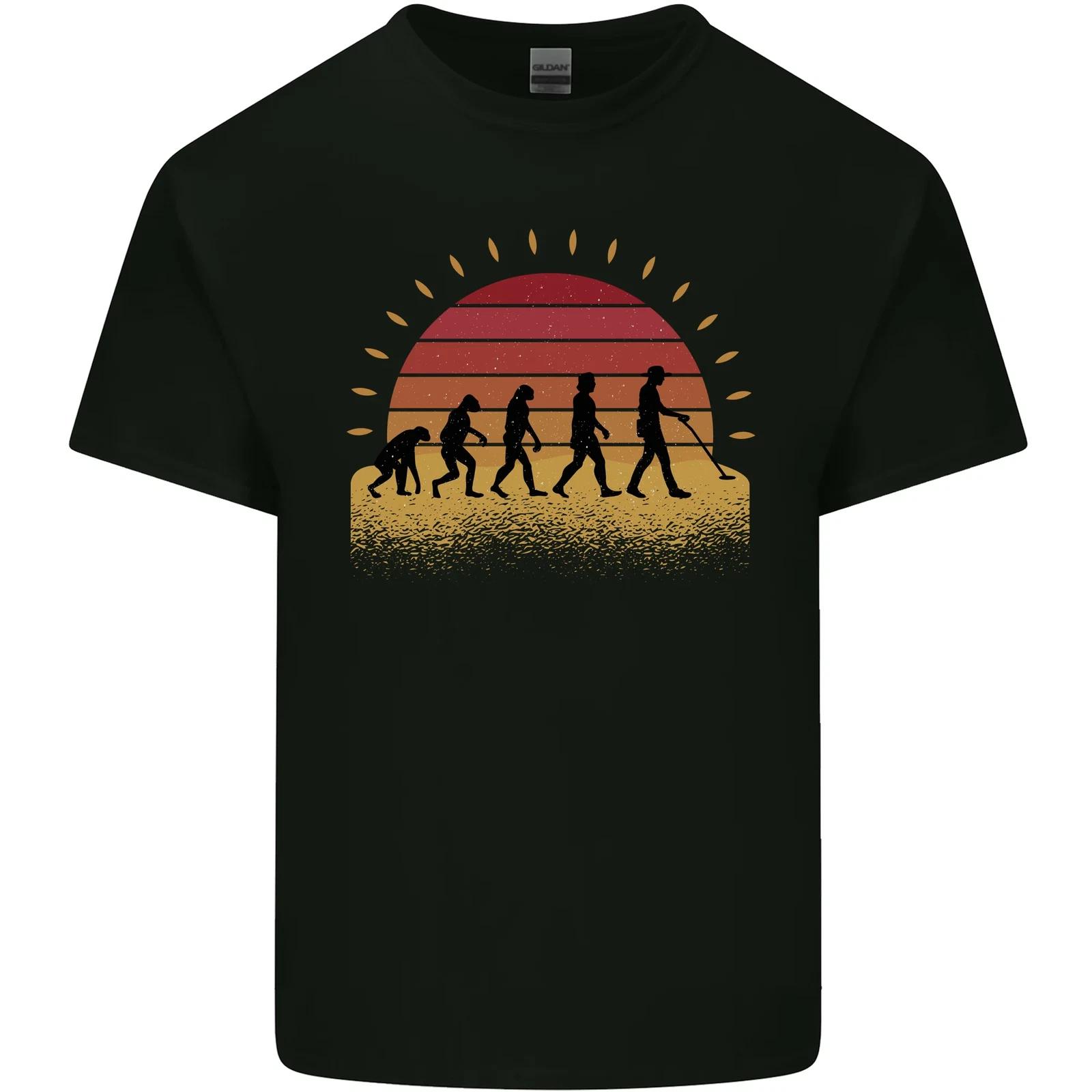 Evolution of a Metal Detector Detecting Kids T-Shirt Childrens XL
