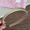 Hair Hoop Pure Color Suede Lining Built-in Anti-Slip Design Headband Commuting Matte Texture Headband Hair Accessory
