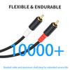 2RCA Male To 2RCA Male Stereo Sound Cables 2RCA Stereo Cable for Home Theater HDTV Amplifiers Systems Car Sound