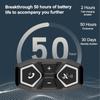 X11 Bluetooth Motosiklet Kaskı Kulaklığı Su Geçirmez 1200mAh Kablosuz Kulaklık Eller Serbest Çağrı Gürültü Azaltma Motosiklet Kulaklığı