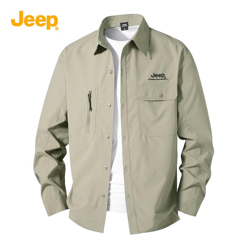 

Мужская рабочая рубашка с длинным рукавом JEEP для активного отдыха L