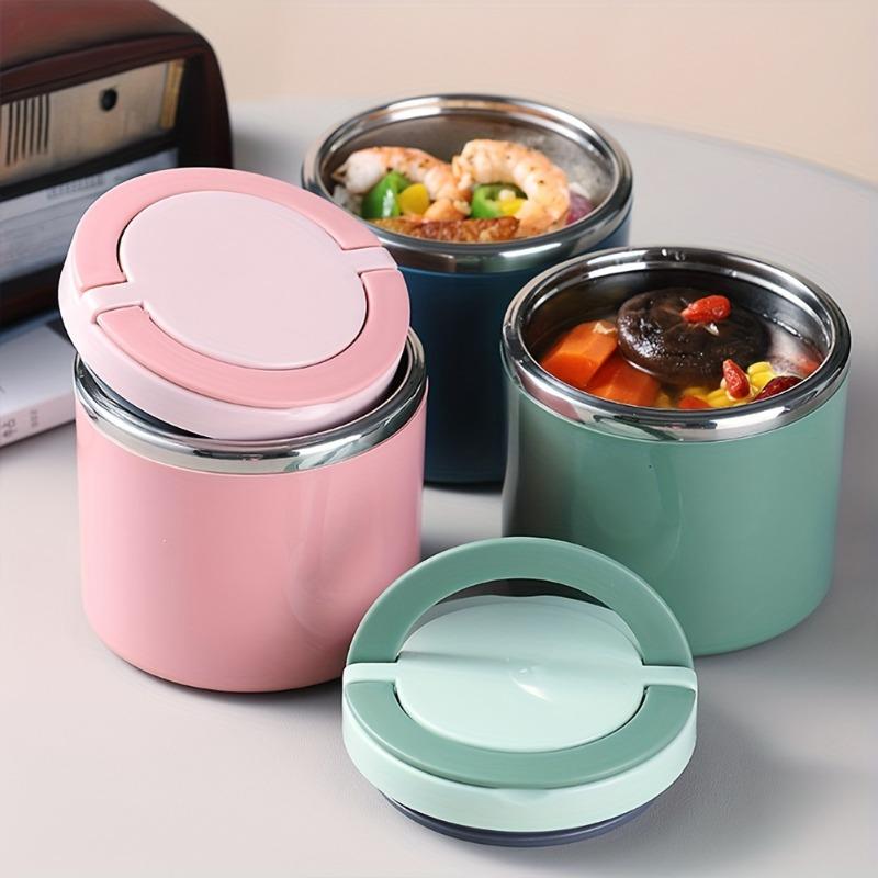 630ml Food Thermal Jar Insulated Soup Cup Thermos Containers Stainless Steel Lunch Box Thermo Keep Hot for School Children