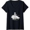 Womens Marilyn Monroe Pretty V-Neck T-Shirt