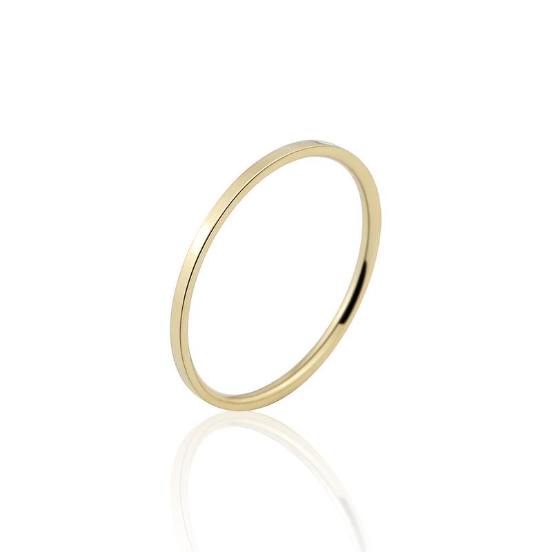 

Модное чрезвычайно тонкое гладкое кольцо с двумя шарнирами 1 мм, женское кольцо с указательным пальцем и хвостом, титановое стальное кольцо для женщин