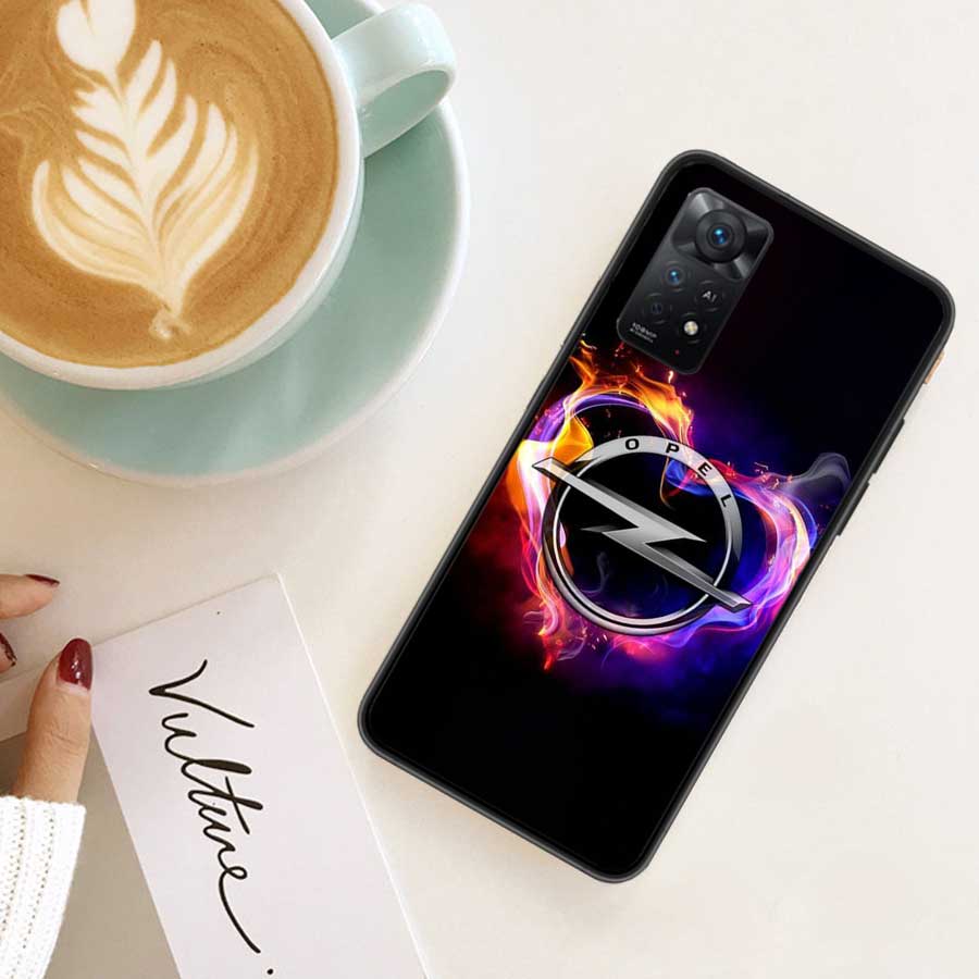 Opel Astra Logo Phone Case For Redmi 14C 12 12C Note 14S 13 14 Pro Plus K80 Pro 10 10A 10C 9 9A 9C 9T 8 8A TPU Clear Cover Cover