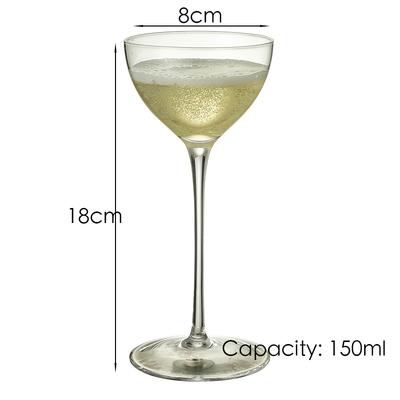 1PCS Nick Nora Cocktail Glass, Cocktail Coupe Glass