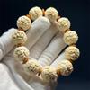 Ivory Dragon Ball Hand-Carved Bracelet - Ethnic Style Men's Single-Loop Beads