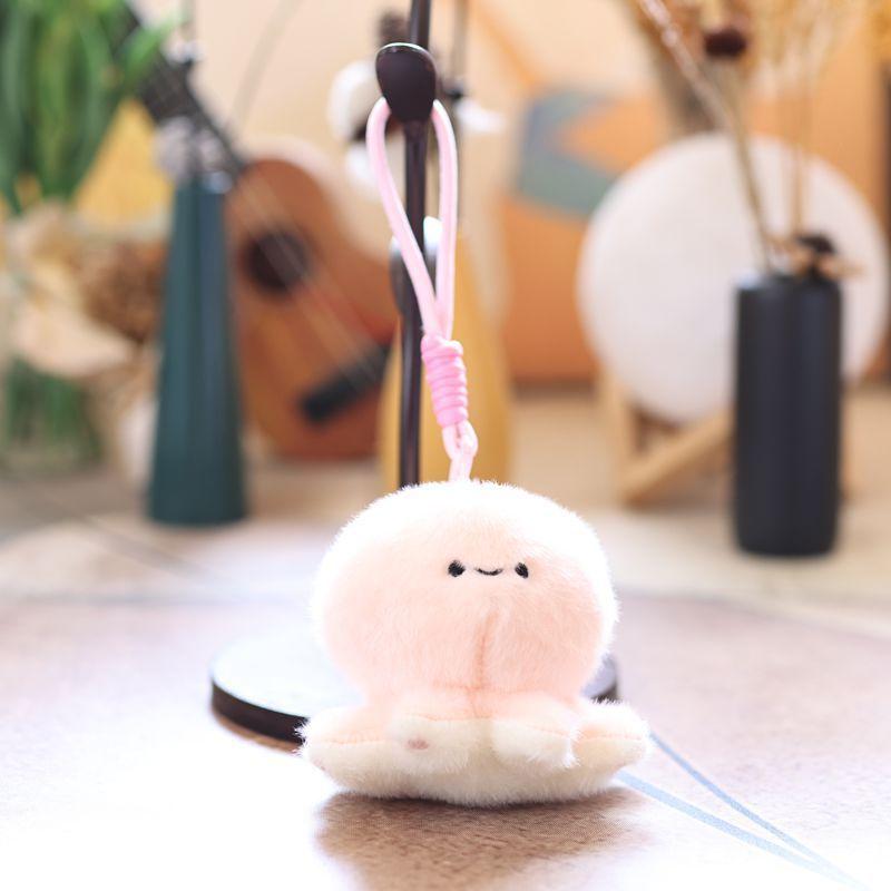 Oceanthemed Plush Squiidami Keyring With Super Soft Plush Material For Gifts