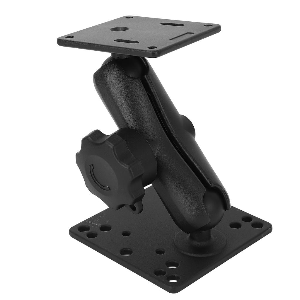1.5 Inch Double Ball Mount with Two AMPS Plates Double Socket Arm with 1.5 Inch 38mm C Size Ball for Fish Finder Tablet