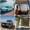Universal Car Retractable Sunshade Curtain Sunshade With Suction Cup Heat-Insulating Side Window Curtains Car Curtains Parts