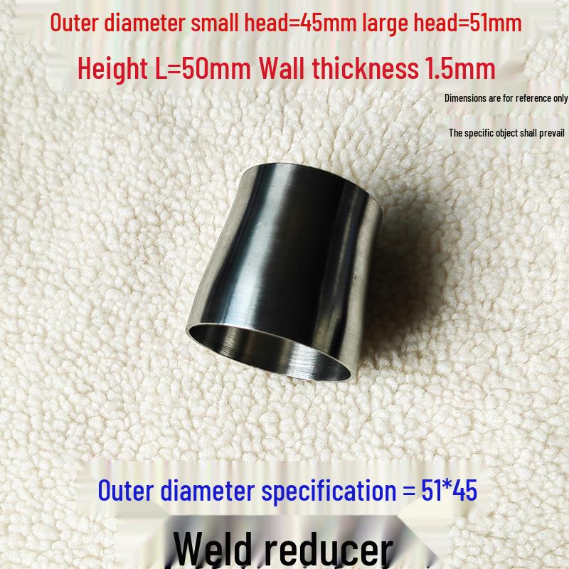 Hongshun 304 Stainless Steel Polished Concentric/Eccentric Reducer Pipe
