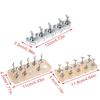 Durable Acrylic Nail Art Practice Stand Magnetic Fingernail Display Holder for False Nails