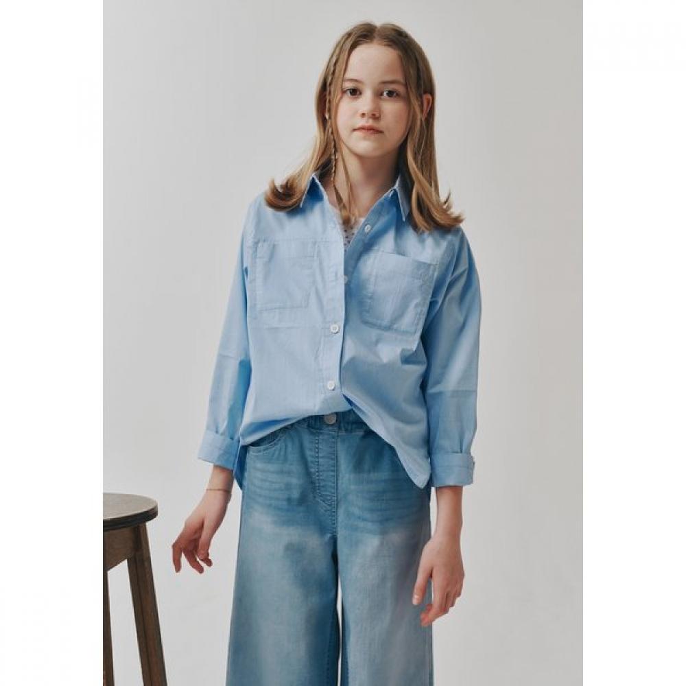 Bluetail Sky Blue Collar Shirt Azb2bl01sb