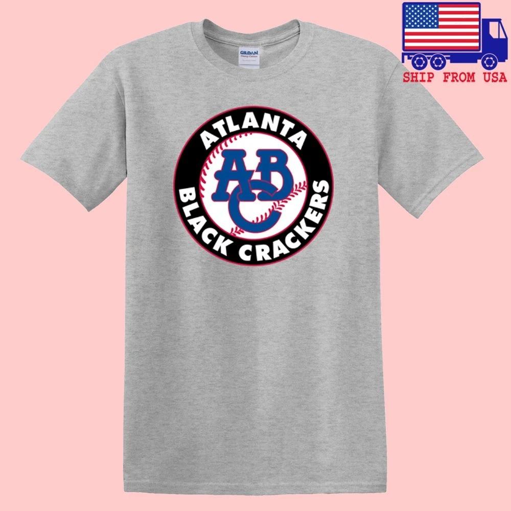 Atlanta Black Crackers Men s Grey Size S-5XL 2XL