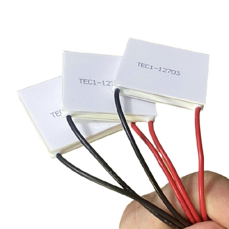 TEC1-12703 Heatsink Advanced Cooling Module 30x30MM Thermoelectric Cooling Peltier Plate For Electronics Cooling