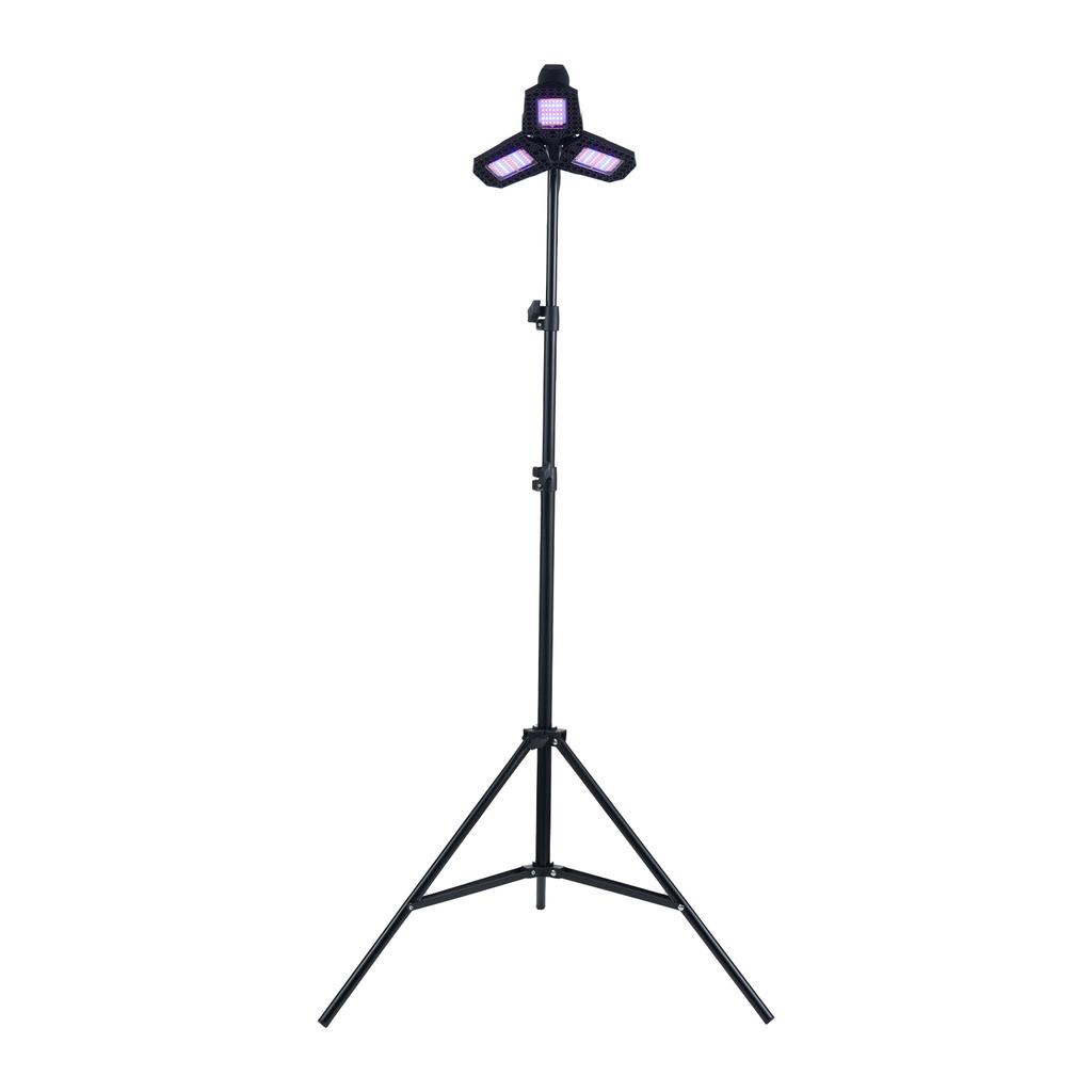 Fotografering Live Fill Light Stativbrakett Fotografi Lys Plantevekst Lamp Stand E27 Head