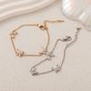 Diamond Butterfly Bracelet Female Shining Design Style Cute Sweet Gift Jewelry