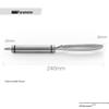 Hessdig 304 Stainless Steel Fish Scale Scraper
