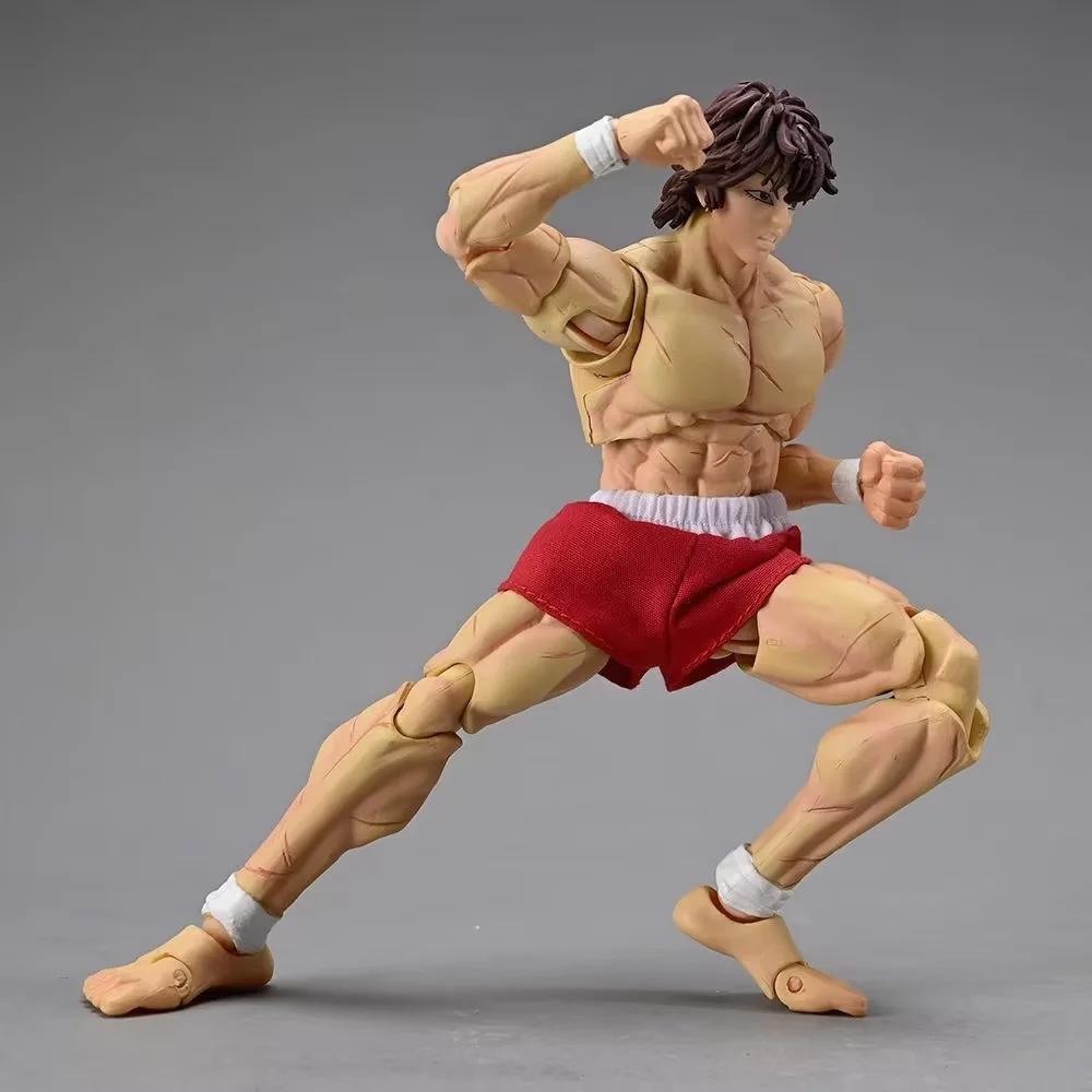 2 Sign High Quality Articulated Hanma Baki Model Figure Toys 17cm