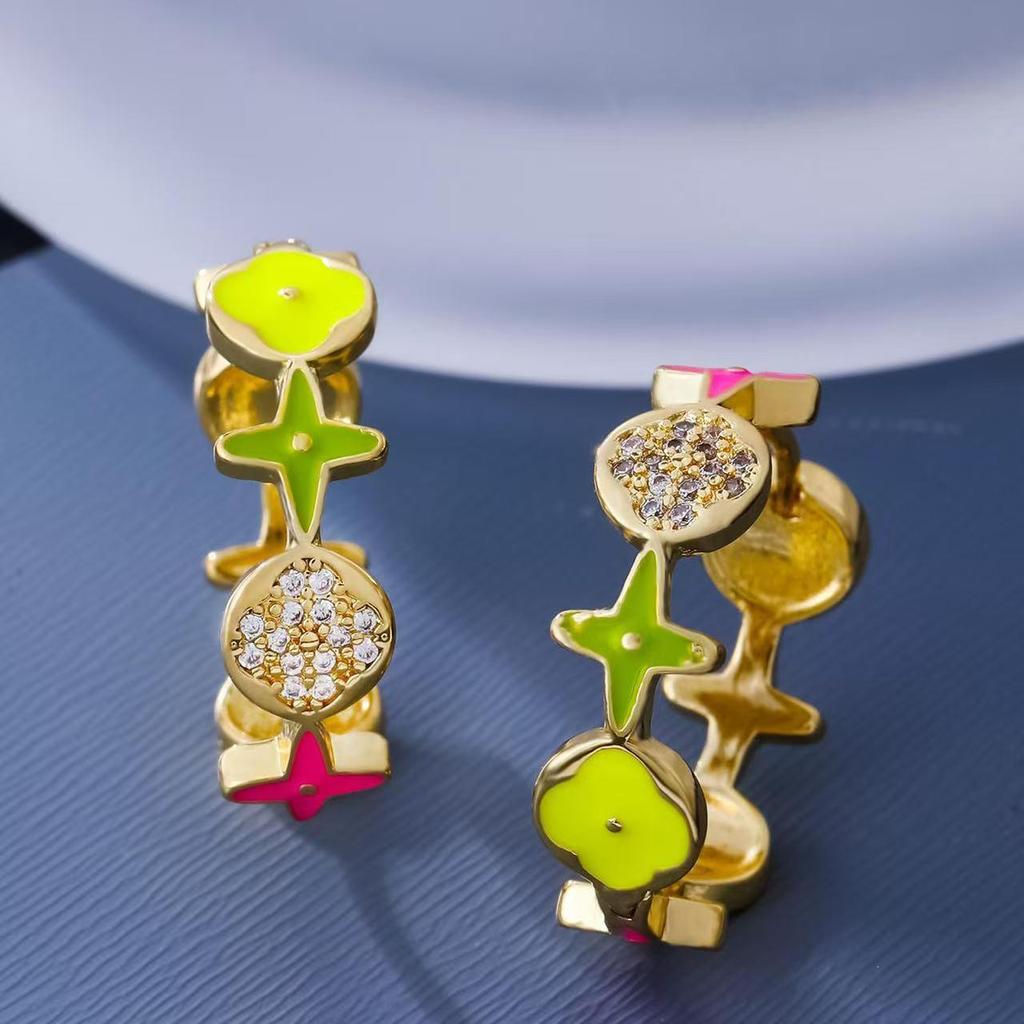 Einzigartige geometrische Ohrringe in unregelmäßiger Form für Damen - Hochwertig, Leicht, Luxuriöses Design