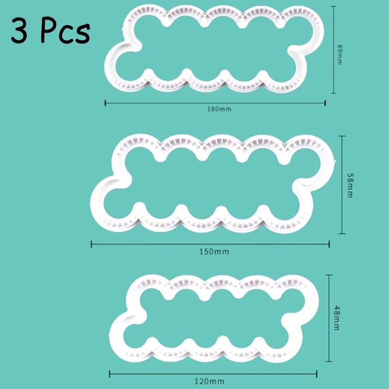 Plastic Cookie Cutter Biscuit Making Fondant Cake Decorating Vintage Rectangle Plaque Frame Sugar Mold Fondant Moulds Supplies