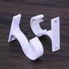 Curtain Rod Aluminum Alloy Thickened Single Bracket Top Mounting Bracket Roman Rod Top Assembly Hook Support Base