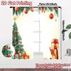 2pcs,Curtains Christmas Tree Gifts (4) Modern Fashionable Curtains Versatile Durable Polyester Curtains Room Decor Suitable for