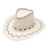 Western cowboy hat men's summer outdoor visor grassland Mongolian hat knight hat travel hat stage prop hat women
