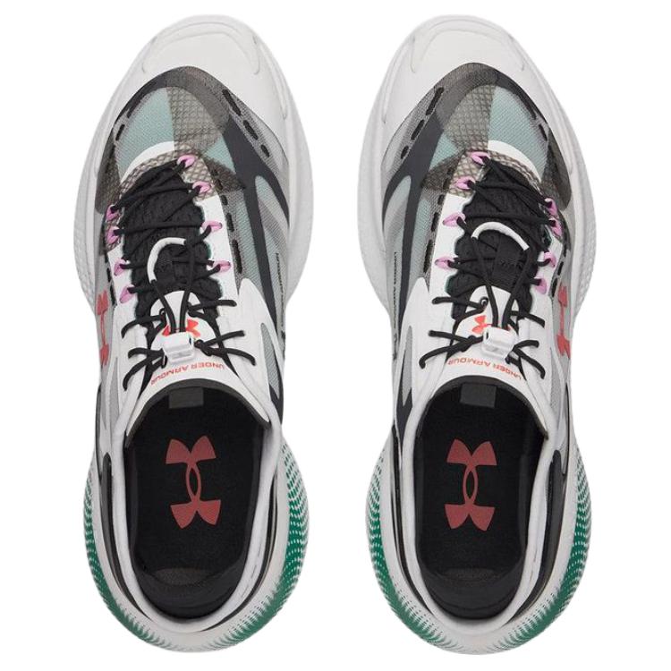 Under Armour Echo Comfortable Fitting Running Shoes Unisex Sneaker White Black 6006061-102