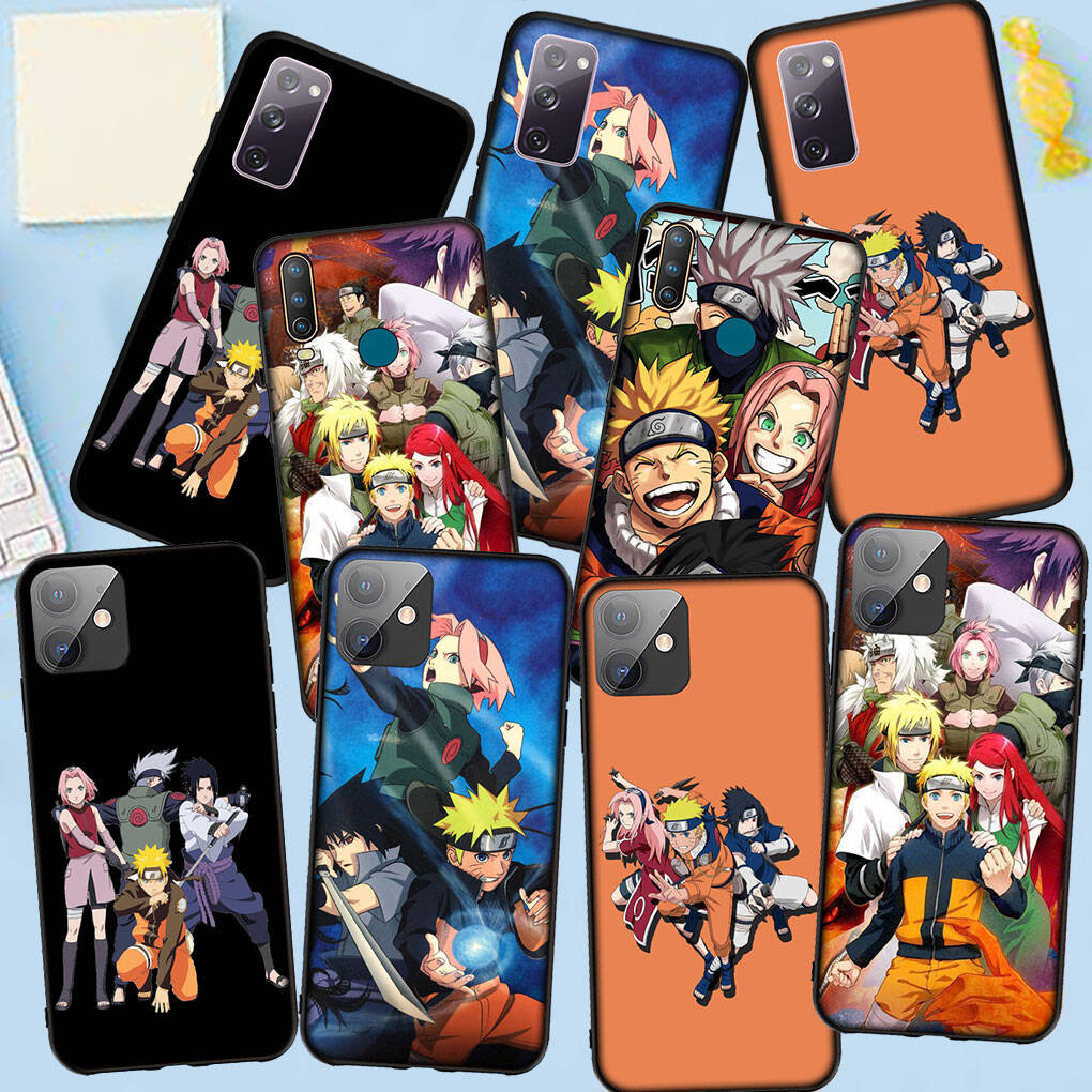 Case for iPhone 17 15 16 Plus Xiaomi Poco X7 X6 F8 F7 C85 C75 Redmi Note 14 12 11 13 Pro Max A4 14C 13C 15C Kakashi Sasuke Cute Narutos Haruno Sakura
