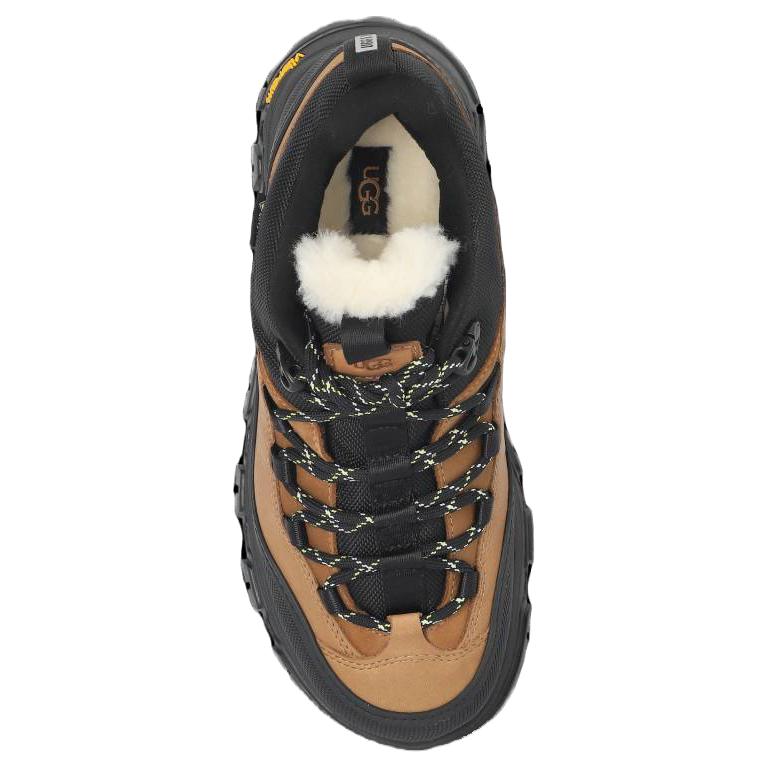 UGG Metrotrek Trendy Comfort Low-Top Hiking Shoes Women Hiking Shoes Brown Black 1171434-CHE