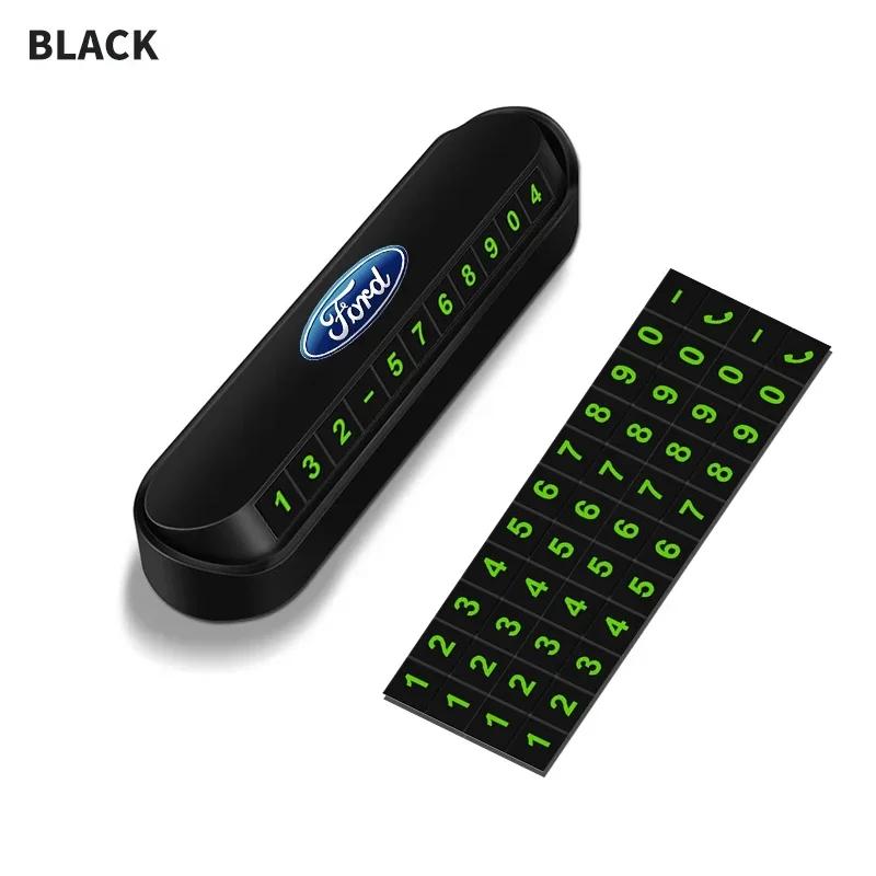 

Car Sticker 2025 Hot For Ford New Car Temporary Parking Card Phone Number Card Plate For Ford B-Max cmax smax KA st line Galaxy