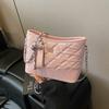 Summer new chain shoulder messenger bag stray bag women's super flash diamond underarm bag