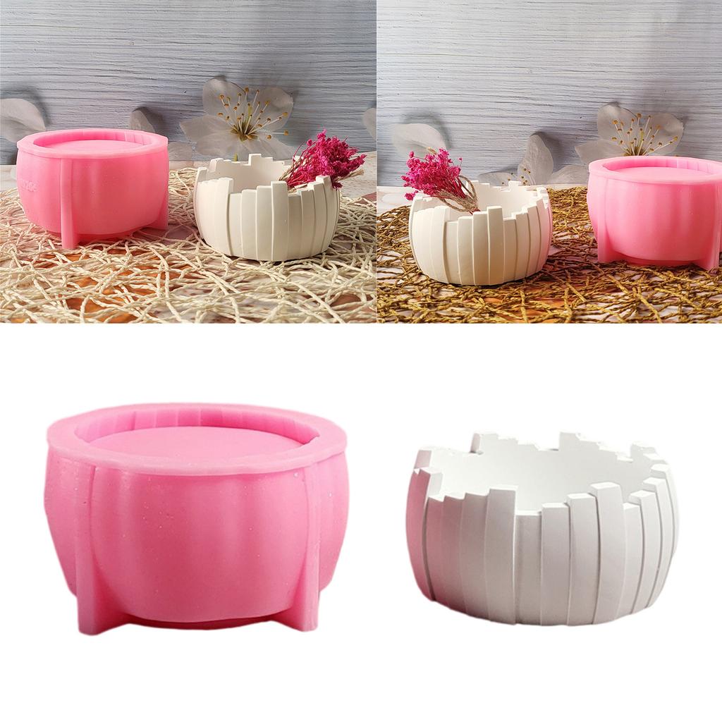 Multipurpose Flexible Silicone Mold Accessory for Innovative Irregular Plaster Crafting and Decorative Displays