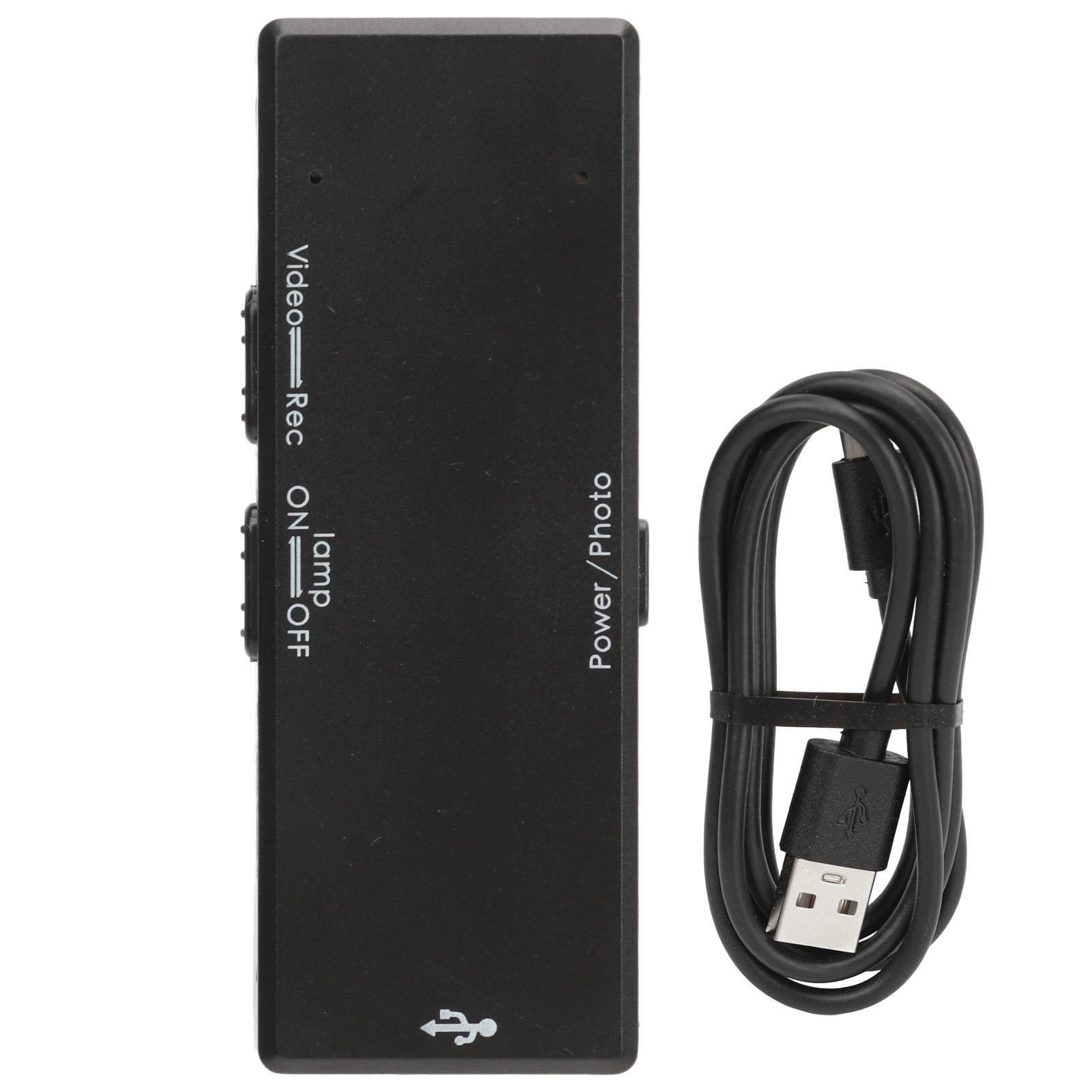 

Portable Video Recorder 1080P Wide Angle Body Worn Wearable Noise Reduction Back Clip Camera for