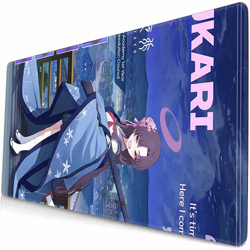 New HD BA Buraka Mouse Pad Pretty Yukari Gaming Desk Mat Pc Gamer Mouse Mats Deskmat Laptop Mousepad Rug Xxl Keyboard Mat
