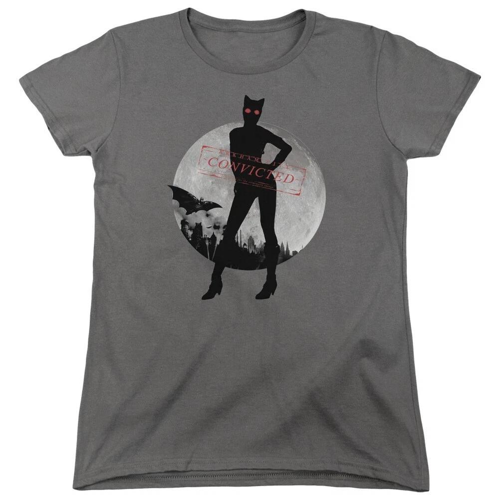 Batman Arkham City  Catwoman Convicted  Women s T-Shirt XL