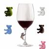 Koala Shape Silicone Label Wine Glass Recognizer Drinking Glass Identification Labels Tag Signs For Party Barware Accessories